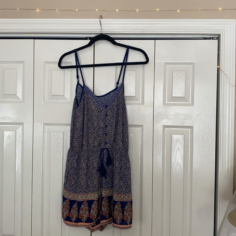 printed romper